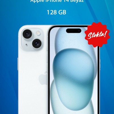 iPhone 14 128GB Akıllı Telefon Starlight MPUR3TU/A