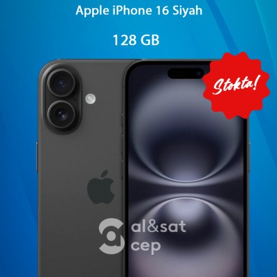 iPhone 16 128GB Akıllı Telefon Siyah MYE73TU/A