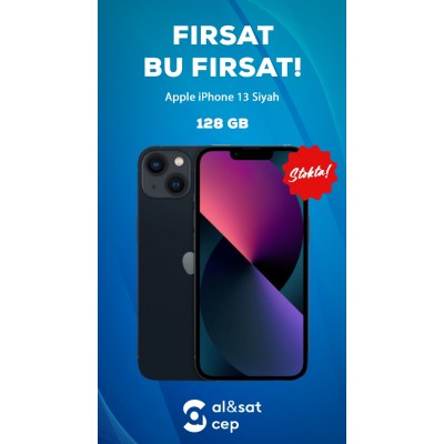 APPLE iPhone 13 128 GB Akıllı Telefon Midnight MLPF3TU/A