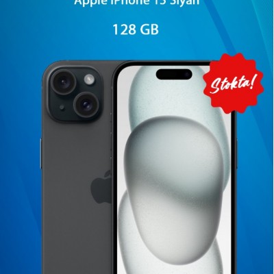 APPLE iPhone 15 128 GB Akıllı Telefon Siyah MTP03TU/A