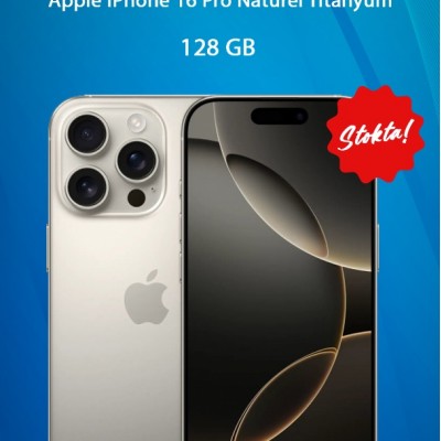 APPLE iPhone 16 Pro 128 GB Akıllı Telefon Natural Titanium MTUX3TU/A